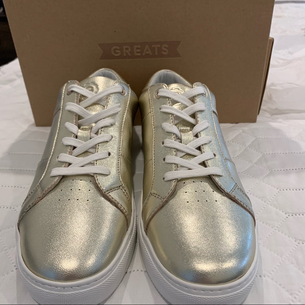 Metallic GOLD Greats Royale Metallic sz9 NIB